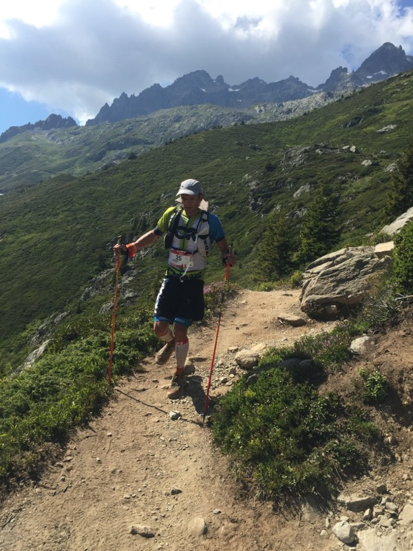 Ludovic Pommeret durante el UTMB Foto (c) UTMB 