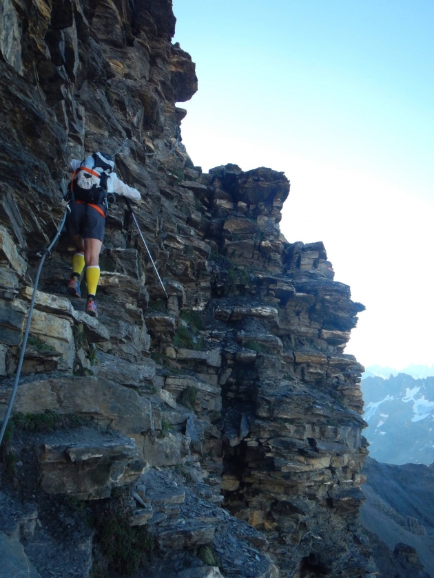 Subida al Mont Buet durante la PTL Foto (c) Mario Ramos