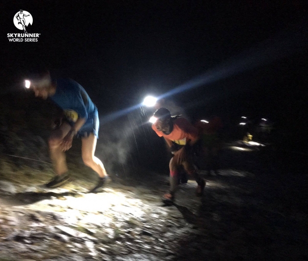 El KV se ha disputado bajo una intensa lluvia Foto (c) Skyrunner World Series