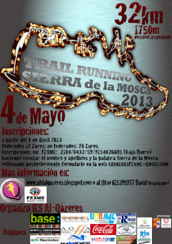 02.05.2013 Trail Running Sierra de la Mosca