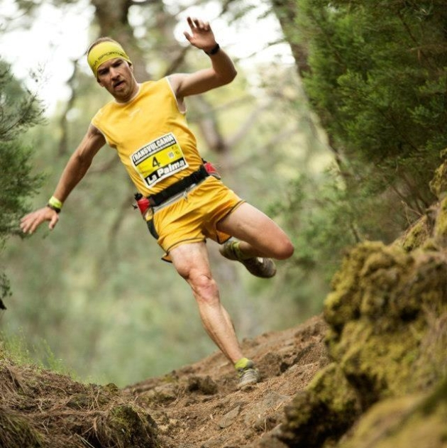 Miguel Caballero, uno de los miembros de La Sportiva-Multipower. Foto: Jordi Saragossa