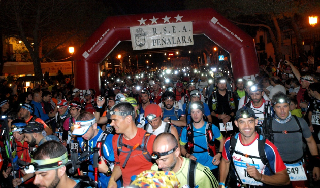 Salida del Gran Trail Peñalara, una de las cuatro pruebas confirmadas en la SUC. Foto: Carlos Muñoz 