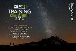 Cartel del training camp de Penyagolosa Trails. 