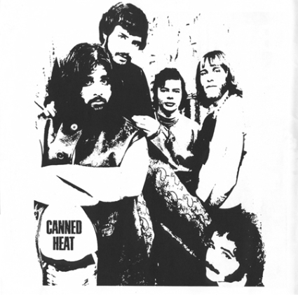 Canned Heat. Clica en la imagen para escuchar su tema On the road again. 