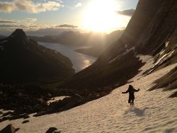 Vista de la Tromso Skyrace. Foto: Organización