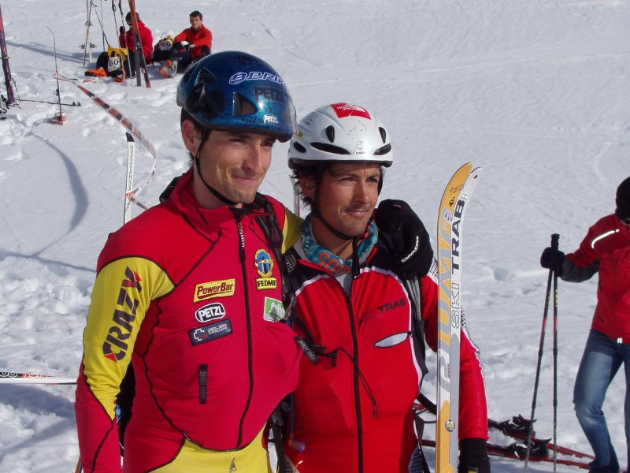 Toti Bes y Manu Pérez, campeones España esquí montaña por equipos. Foto: skimountaineering