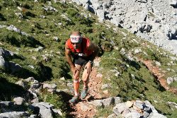 Raúl García en el Trail Macizo Ubiña. Foto: Gonzalo Riestra Dela Torre