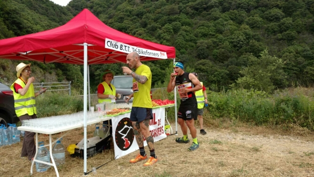 Quim Magan y Albert Soley en carrera Foto: Organización