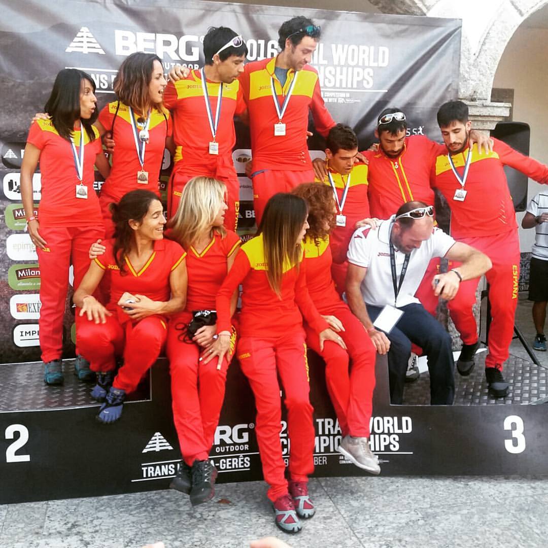 Seleccion Espanola Podium