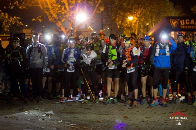 Salida de la primera edición de la Ultra UCAM Falcotrail HG Foto (c) Organización