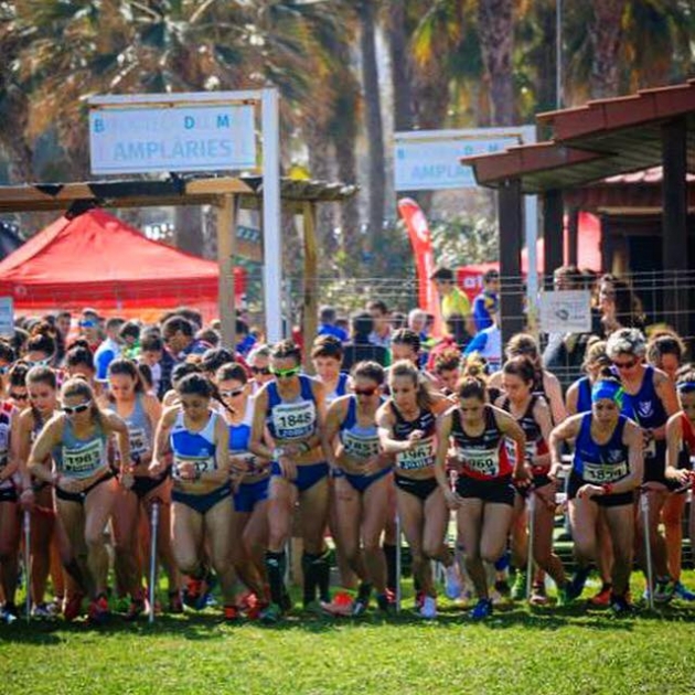 Anna Comet corrió el Campeonato de España de Cross después de volver de Costa Rica Foto (c) 