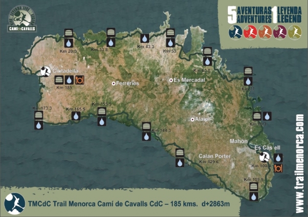 Recorrido del Trail Camí de Cavalls