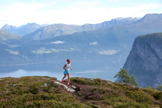 Emelie Forsberg finalizó en segunda posición. Foto (c) Havard Myklebust 1