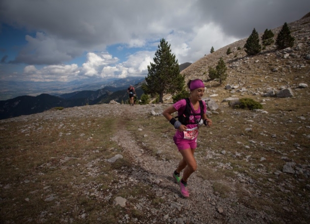 Gemma Arenas, primera en Bagà Foto: Ultra Pirineu / Gemma Pla