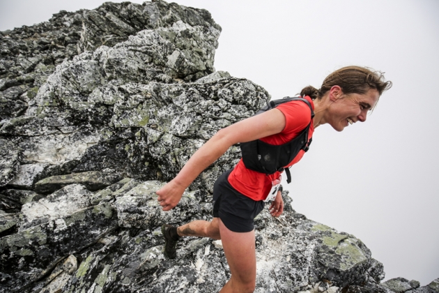 Jasmin Paris durante las SWS Tromso2016 Foto (c) Ian Corless