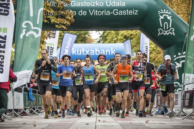 Salida de la IX Vitoria-Gasteiz Trail