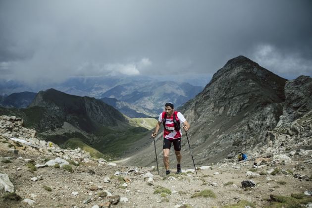 Luis Alberto Hernando durante la Buff Epic Trail Foto (c)JordiSaragossa 