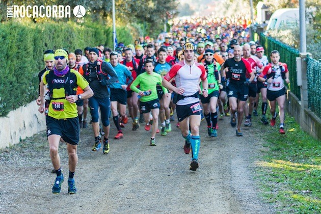 Salida de Trail Rocacorba. Foto: Organización