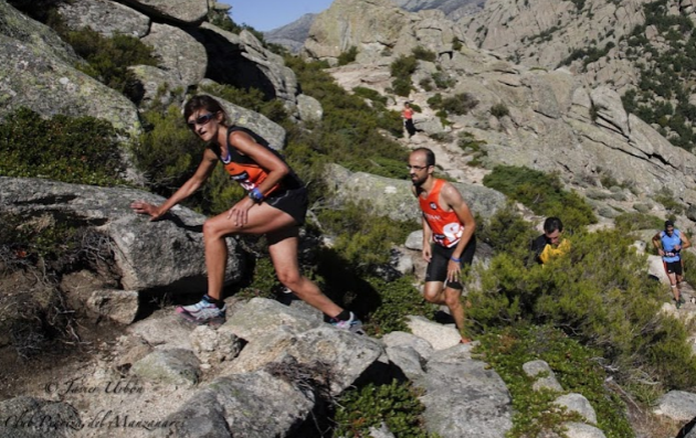 El desnivel total a superar será de unos 700m y la distancia a recorrer de 15km aproximadamente. Imagen: CDE La Pedriza del Manzanares