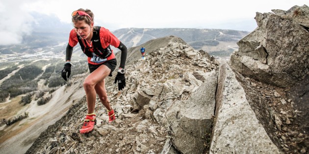 Laura Orgué, vencedora del Kilómetro Vertical (Lone Peak Vertical Kilometer) y segunda en la carrera de 25km de la Copa del Mundo, disputado este fin de semana en 