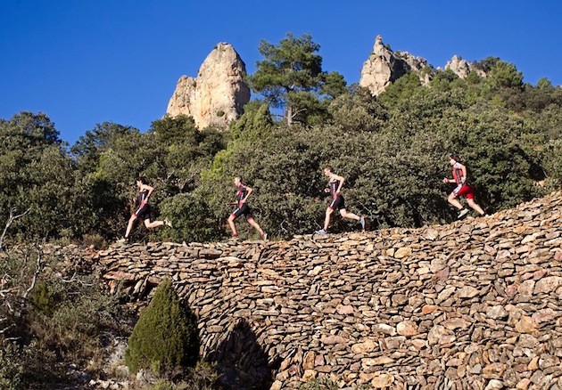 Transcurso de la carrera a pie de Skylimits Penyagolosa. Foto: Organización