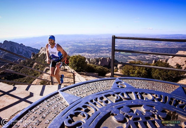 Imagen de la pasada Montserrat Skyrace. Foto: Guillem Casanova