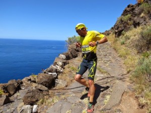 Luis Alberto Hernando en la pasada edición de Transvulcania. Foto: Monrasin