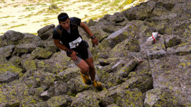 Alfredo Gil García, vencedor de la Maratón Alpino Madrileño en 2012, 2013, y 2015 y del Cross Alpino del Telegrafo en 2011.  Foto (c) Luis Bonete / Maratón Alpino Madrileño