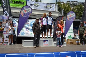 Aurora López e Iván Ortiz, campeones de Andalucía. Foto: Fedamon