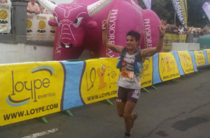 Yaiza Herrera revalida su trono en el Campeonato de Canarias hoy en la Ruta Doramas. Foto:Arista 