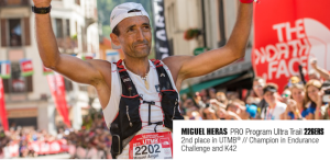 Imagen promocional de Miguel Heras como atleta del Pro Program de 226ERS