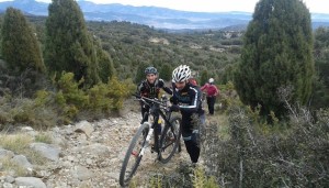 Ni en los tramos de bici te librarás de correr en Skylimits Penyagolosa. Foto: Organización