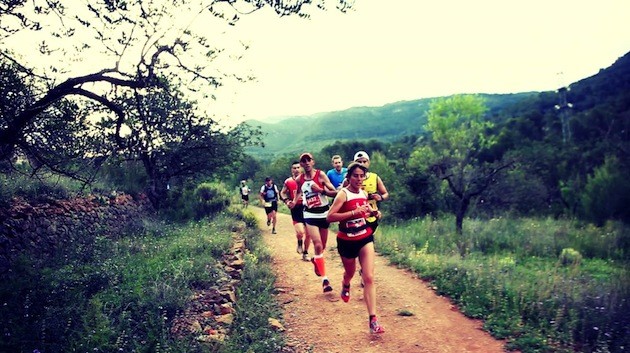 Silvia Sos, en la pasada edición de MiM Penyagolosa, en la que resultó vencedora. Foto: Penyagolosa Trails