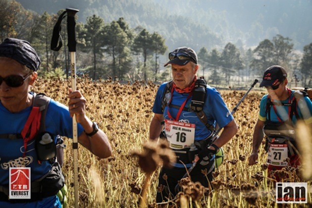 Imagen de la primera etapa de Everest Trail Race. Foto: Ian Corless