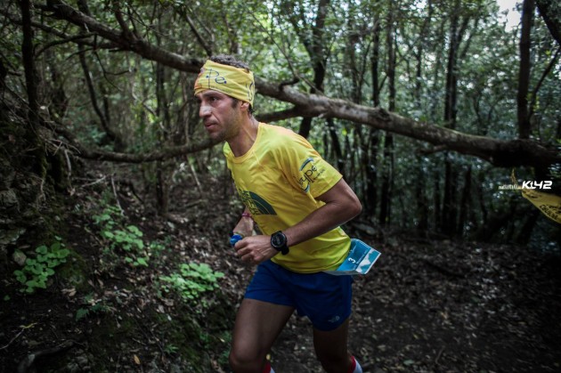 Yeray Durán durante la última edición de la K42 Canarias - Aranga Marathon Foto (c) Organización