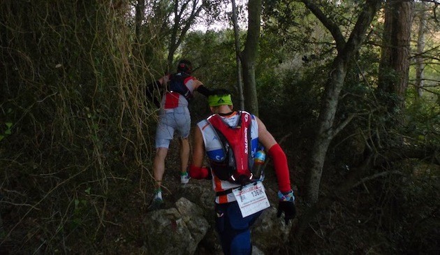 Instantes de uno de las pruebas de este finde, el GR10 XTREM. Foto: Rafa Tamarit