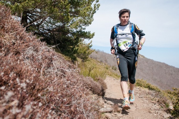 Nuria Domínguez, vencedora en la categoría femenina. Foto: Ángel Enguita y Guillem Casanova.