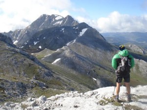 Todo listo para el Trail en el Macizo de Ubiña. Foto: Organización