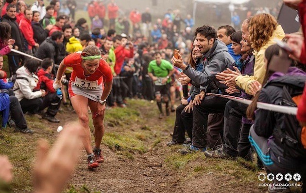 Emelie Forsberg en Zegama. Foto: Jordi Saragossa