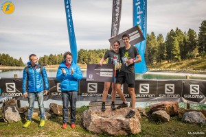 Biel Ràfols y Marta Palau fueron los vencedores de la Fly Running La Molina Foto (c) Oriol Batista