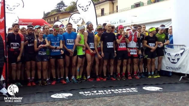 Línea de salida de la Limone Extrem Skyrace Foto (c) Skyrunning