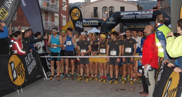 Salida de la primera prueba de la Copa de Carreras por Montaña FEDME 2014. Foto: Ocisport