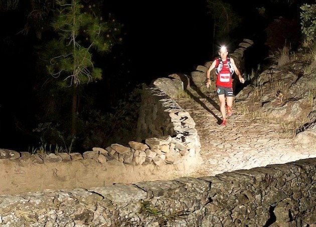 Imagen de la Tenerife Bluetrail, una de las pruebas que discurre por un Parque Nacional. Foto: Tenerife Bluetrail