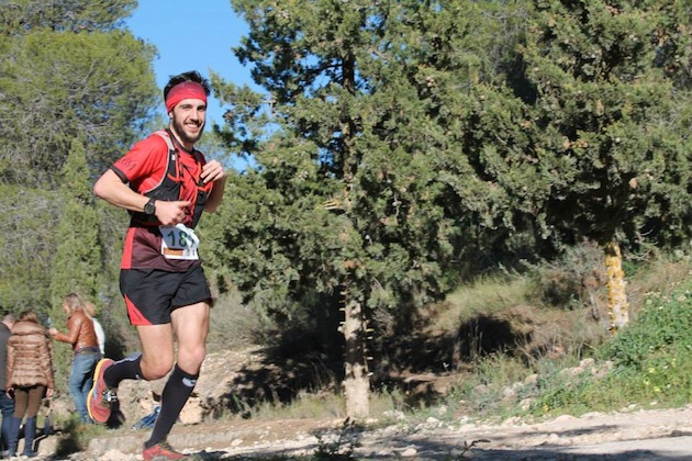 Pablo Cantó durante Tomillo Trail. Foto: Intercrono