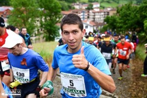 Manuel Merillas durante Zegama Aizkorri 2015. Foto: Carlos Ll. Fotografía