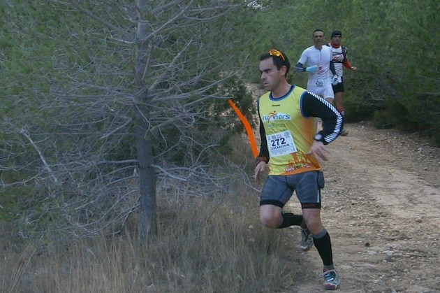 Instante de la competición del Trail de Villar. Foto: Organización