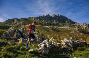 Ionut Zinca en el Skyrunner Championship. Foto: Stèphan Salerno