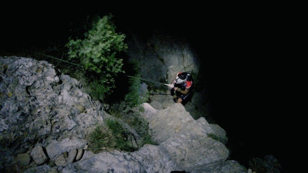 Uno de los tramos de UTSM al caer la noche. Foto: Organización