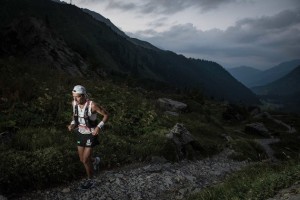 Miguel Heras durante el UTMB. Foto: Prensa Miguel Heras