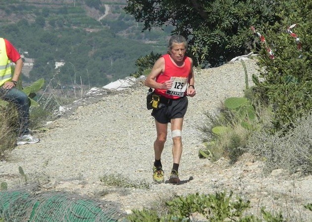 Rafael Murcia en carrera. Foto: Kike Moret